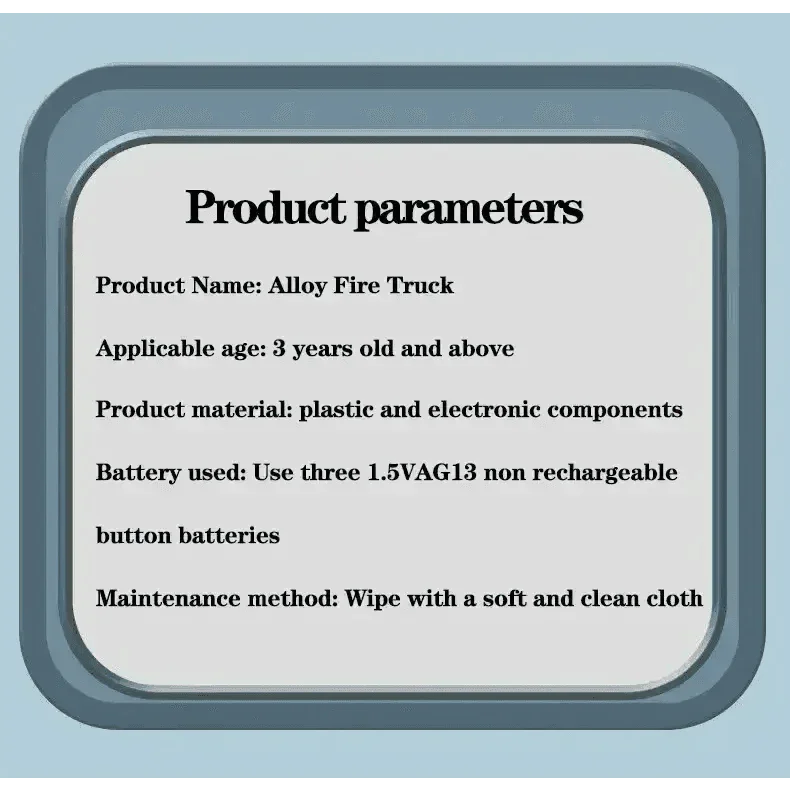 Red Toy Fire Truck with Sprayable Water Tank - GiFTiFY