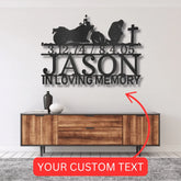 Motorcycle Remembrance Personalized Gifts - Custom Metal Sign - GiFTiFY