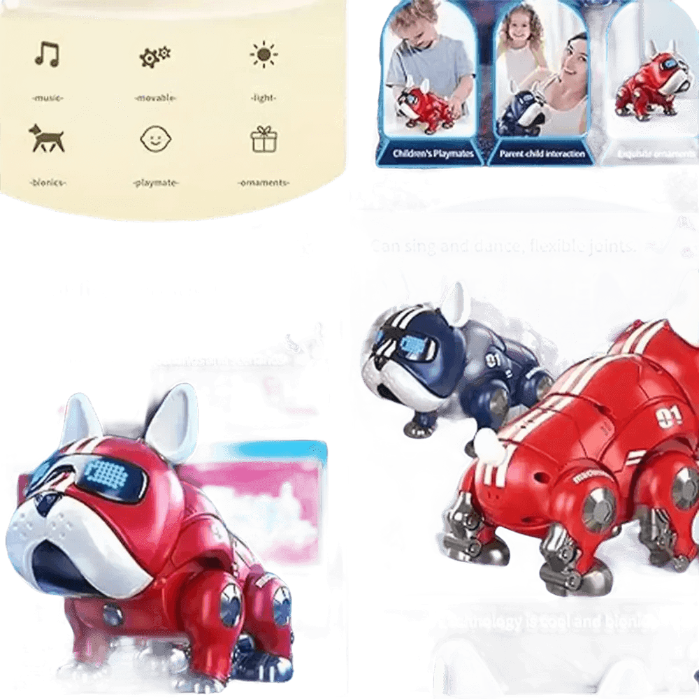 Robotic Bulldog Toys Intelligent Mechanical Dogs toys & Games by Homefish Store