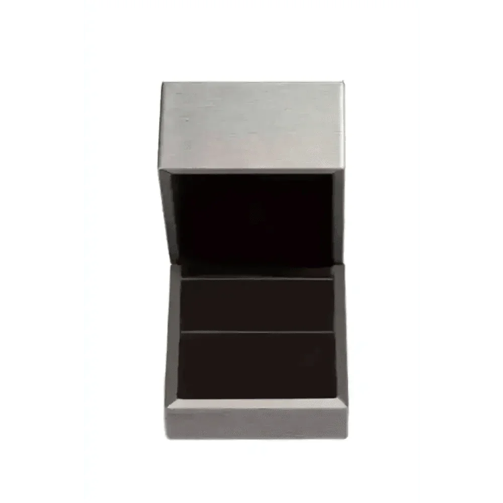 Rose Gold Square Diamond Moissanite Twisted Ring - GiFTiFY