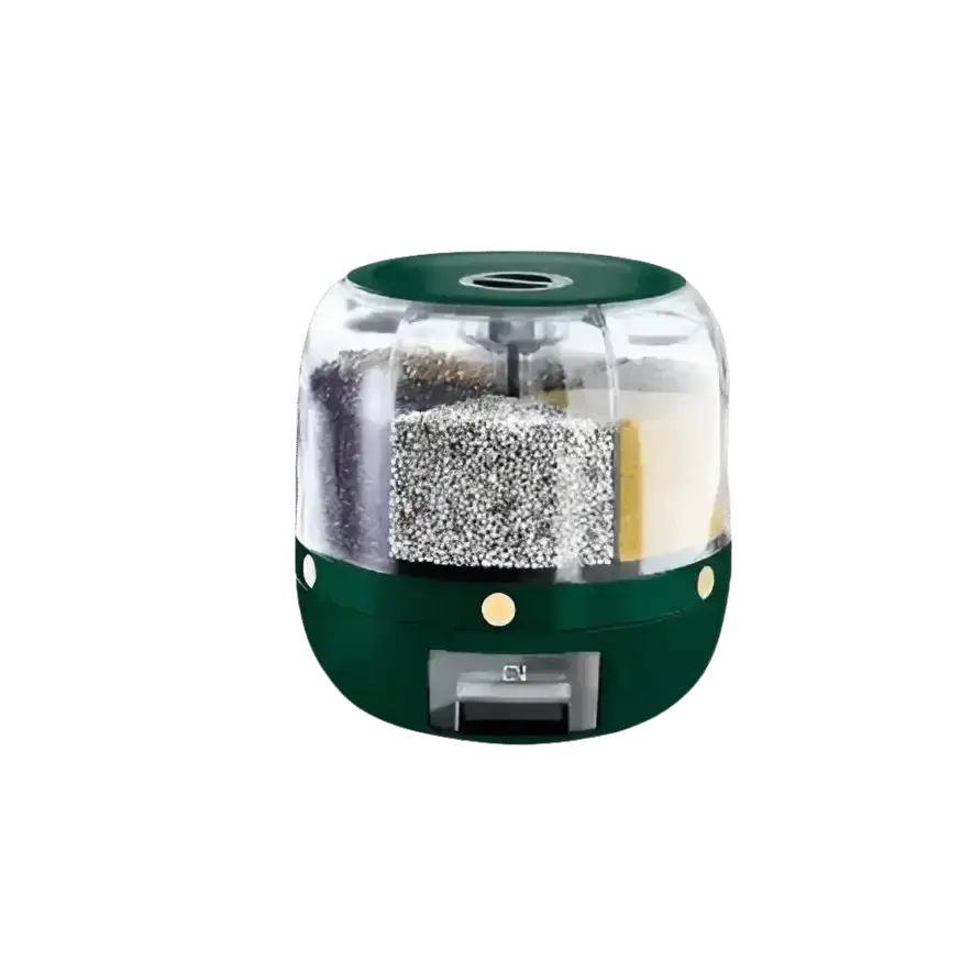Rotating Rice Dispenser Sealed Dry Cereal - GiFiFY