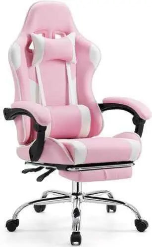 Ergonomic PU Leather Gaming Chair - Adjustable & Stylish - GiFTiFY