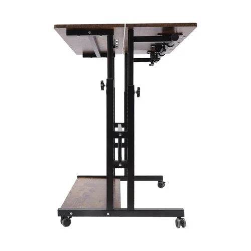 Mobile Standing Desk Adjustable Stand Up Laptop Desk Workstation for Home Office - GiFTiFY