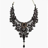 Black Clavicular Chain Sexy Jewelry Accessories Fashion Lace Necklace Women - GiFTiFY