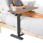 Adjustable Overbed Table with Wheels - Laptop & Tray Stand - GiFTiFY