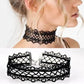Black Clavicular Chain Sexy Jewelry Accessories Fashion Lace Necklace Women - GiFTiFY
