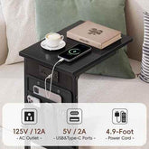 End Table with Charging Station - GiFTiFY