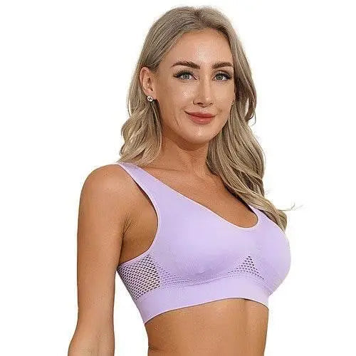 US Women's Sexy Sports Bras Workout Running Yoga Tank Tops Active workout Bra Sports Bras by Zopi