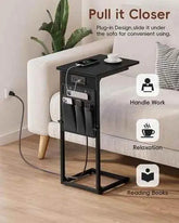 End Table with Charging Station - GiFTiFY