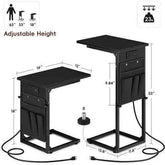 End Table with Charging Station - GiFTiFY