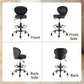 Hydraulic Spa Salon Chair with Backrest & Footrest - GiFTiFY