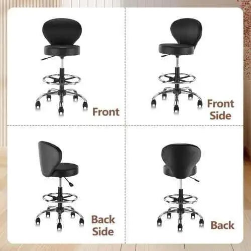 Hydraulic Spa Salon Chair with Backrest & Footrest Hydraulic Spa Salon Chair by Zopi