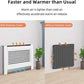 Stylish White Radiator Cover with Storage Shelf - GiFTiFY