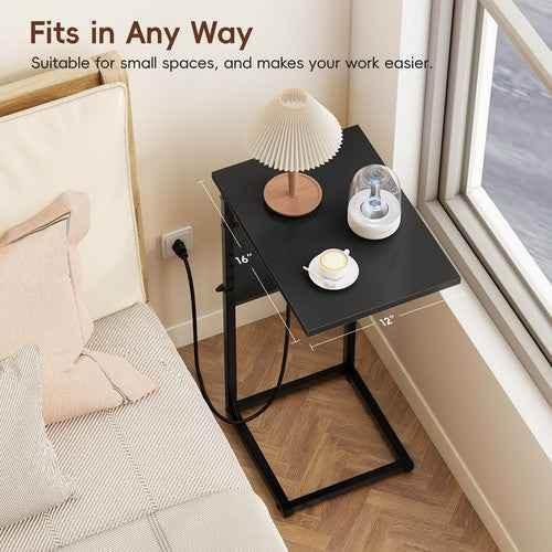 End Table with Charging Station - GiFTiFY
