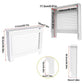 Stylish White Radiator Cover with Storage Shelf - GiFTiFY