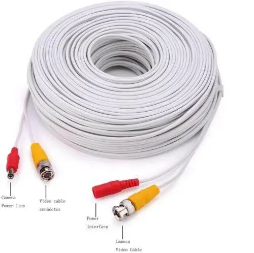 Security Camera Siamese Cable - 10FT to 100FT - GiFTiFY