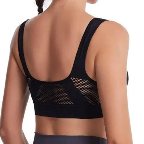 US Women's Sexy Sports Bras Workout Running Yoga Tank Tops Active workout Bra Sports Bras by Zopi