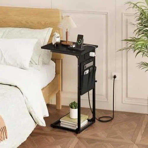End Table with Charging Station - GiFTiFY