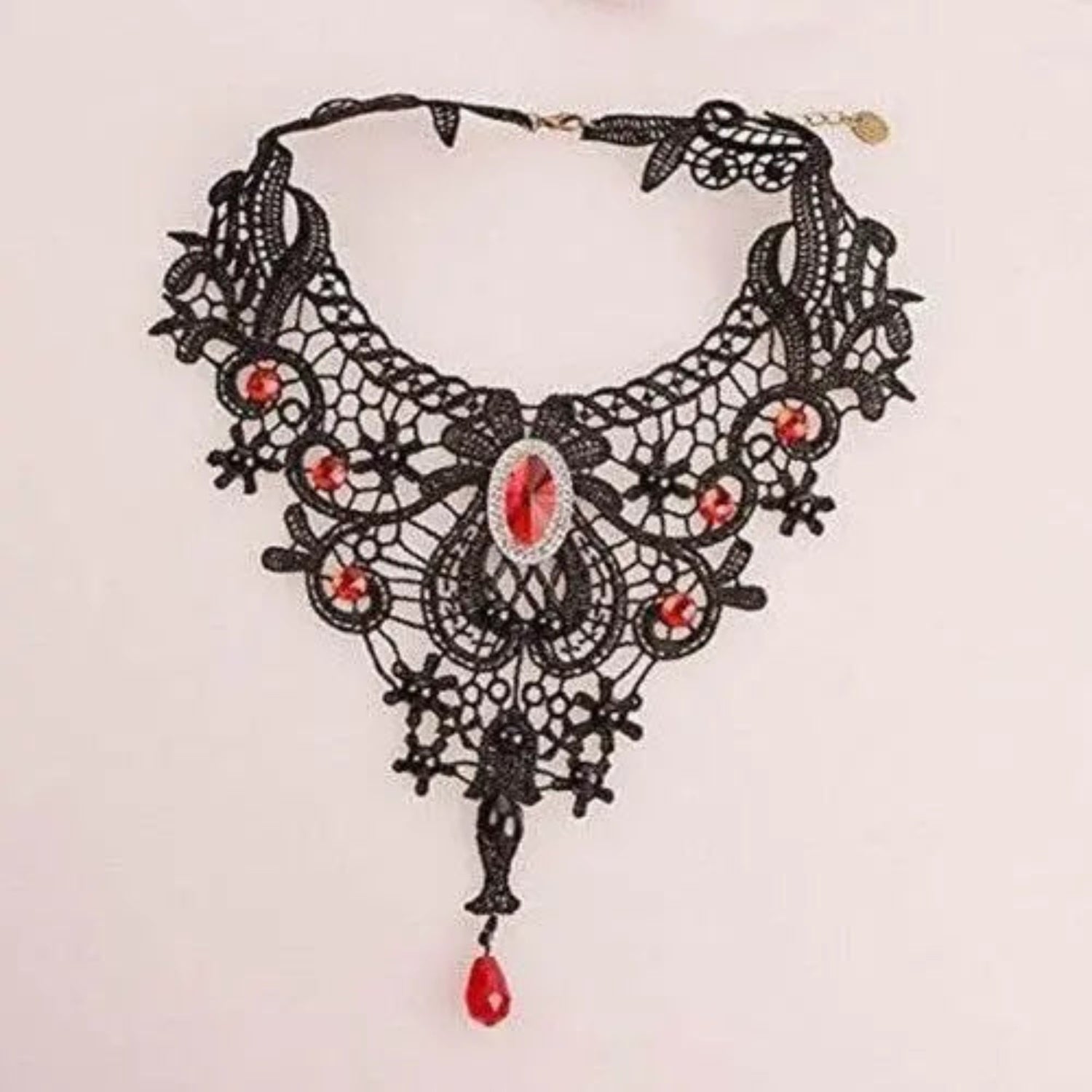 Black Clavicular Chain Sexy Jewelry Accessories Fashion Lace Necklace Women - GiFTiFY