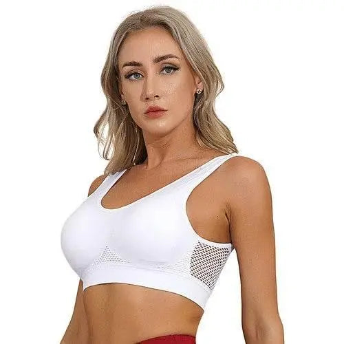 US Women's Sexy Sports Bras Workout Running Yoga Tank Tops Active workout Bra Sports Bras by Zopi