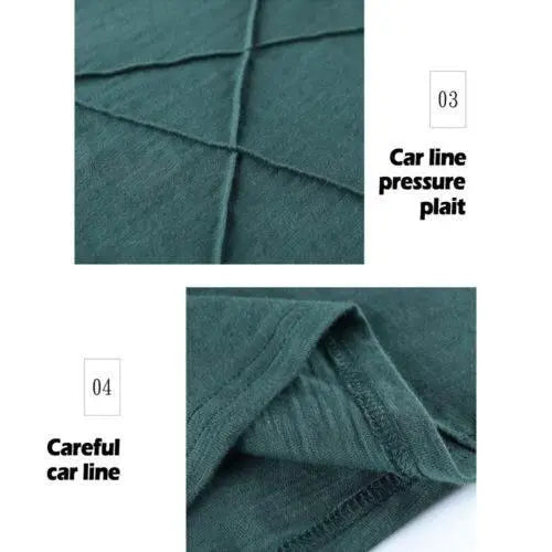 Casual Summer T-Shirt for Women - Slim Fit Top - GiFTiFY