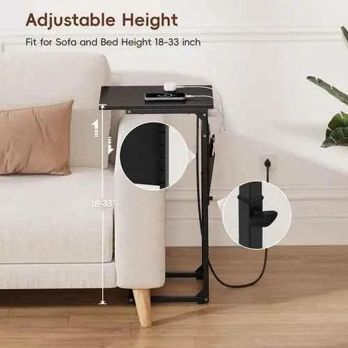 End Table with Charging Station - GiFTiFY