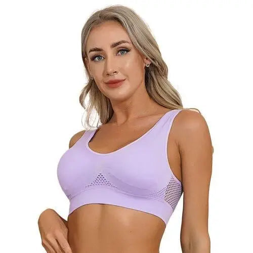 US Women's Sexy Sports Bras Workout Running Yoga Tank Tops Active workout Bra Sports Bras by Zopi