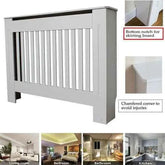 Stylish White Radiator Cover with Storage Shelf - GiFTiFY