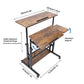 Mobile Standing Desk Adjustable Stand Up Laptop Desk Workstation for Home Office - GiFTiFY