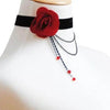 Black Clavicular Chain Sexy Jewelry Accessories Fashion Lace Necklace Women - GiFTiFY