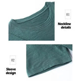 Casual Summer T-Shirt for Women - Slim Fit Top - GiFTiFY