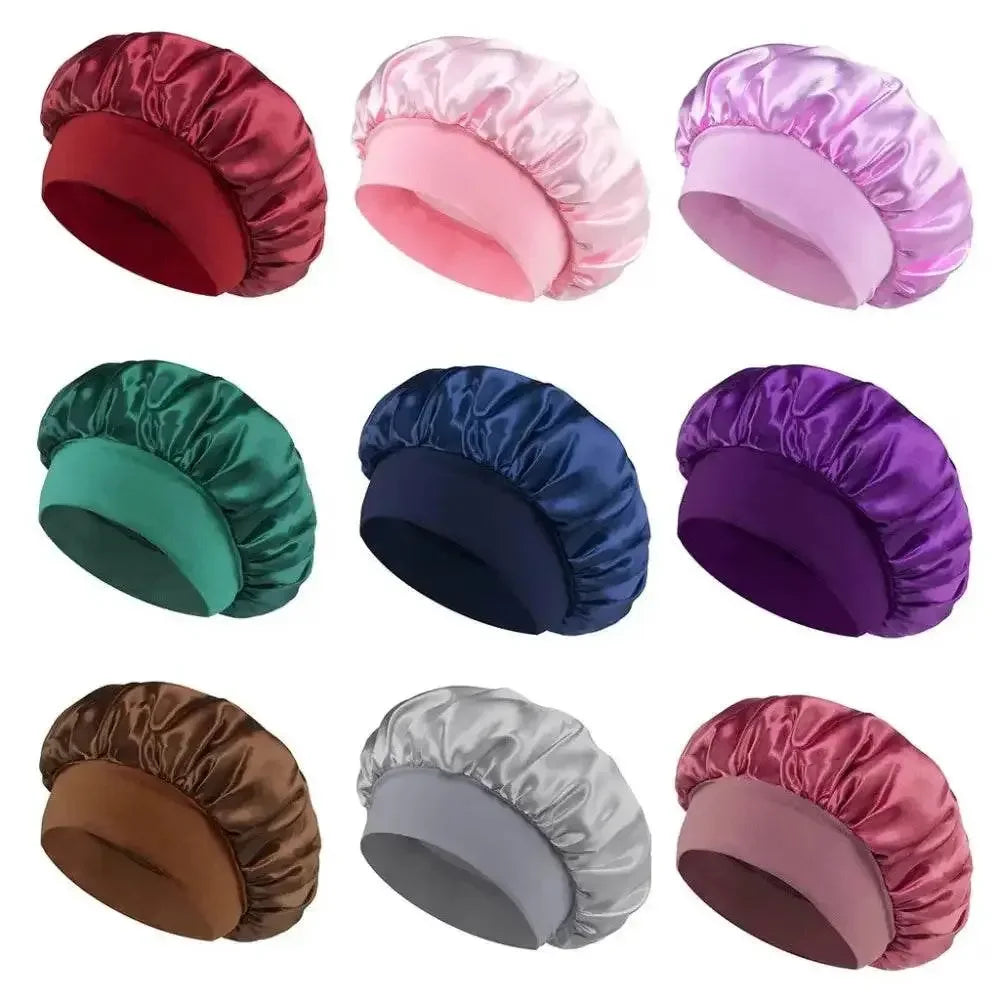 Satin Sleep Bonnet Set - GiFTiFY
