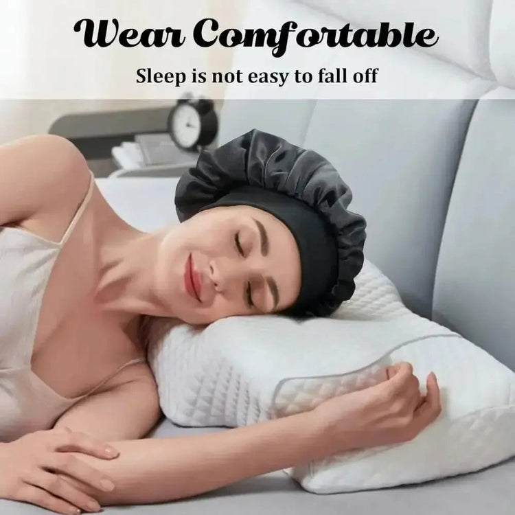 Satin Sleep Bonnet Set - GiFTiFY