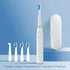 Seago Electric Sonic Toothbrush Black with Case - GiFTiFY