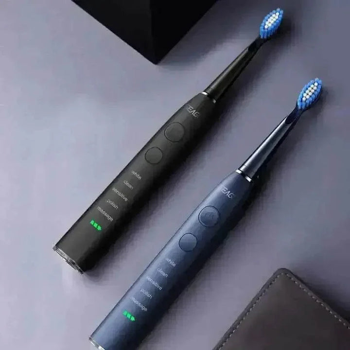 Seago Electric Sonic Toothbrush Black with Case - GiFTiFY