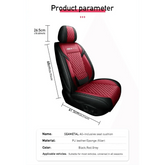 Red and Black Car Seat Cover Set - GiFTiFY