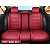 Red and Black Car Seat Cover Set - GiFTiFY