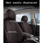 Black Quilted Leather Car Seat Covers - GiFTiFY