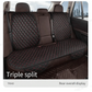 Black Quilted Leather Car Seat Covers - GiFTiFY