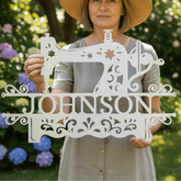 Sewing Sign - Custom Metal Sign, Christmas Gift - Quilting Room Decor - GiFTiFY