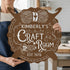 Crochet & Craft Room Custom Metal Sign – Sewing Room Decor - GiFTiFY