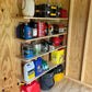 Shed Shelf Bracket Kit | Heavy-Duty Shed Organizer HangThis Up My Shed Organizing System
