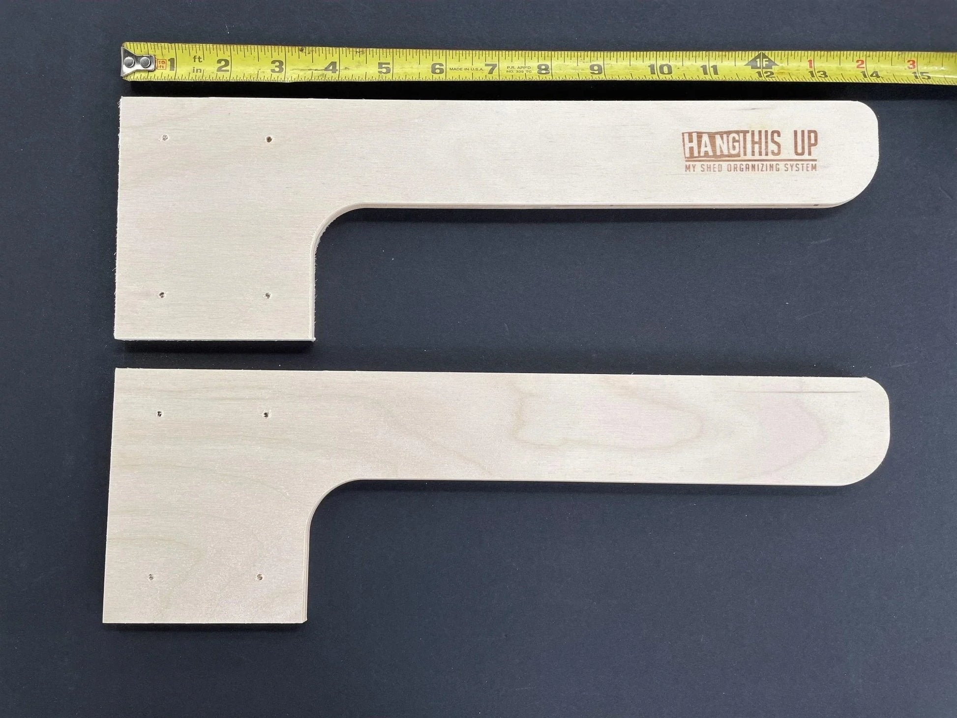 Shed Shelf Bracket Kit | Heavy-Duty Shed Organizer HangThis Up My Shed Organizing System