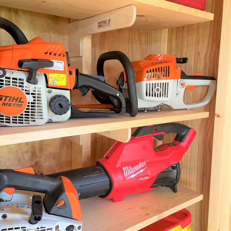 Shed Shelf Bracket Kit 10" Shelving, Shed Organizer