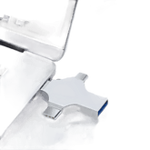 Silver 4in1 USB Flash Drive for iPad Pro - GiFTiFY