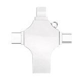 Silver 4in1 USB Flash Drive for iPad Pro - GiFTiFY