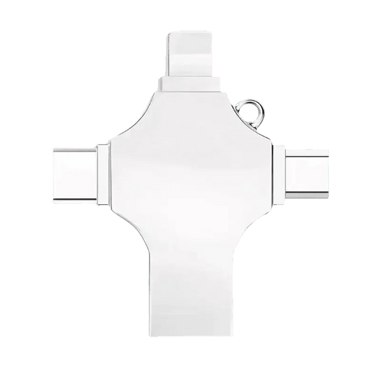 Silver 4in1 USB Flash Drive for iPad Pro - GiFTiFY