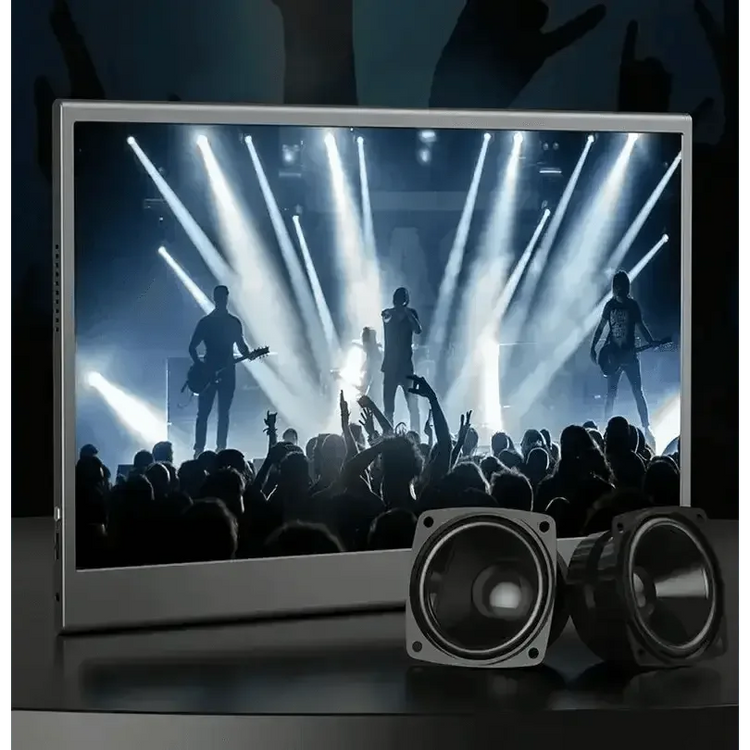 Silver Framed 6-Inch IPS1080p HDMI Portable Monitor - GiFTiFY