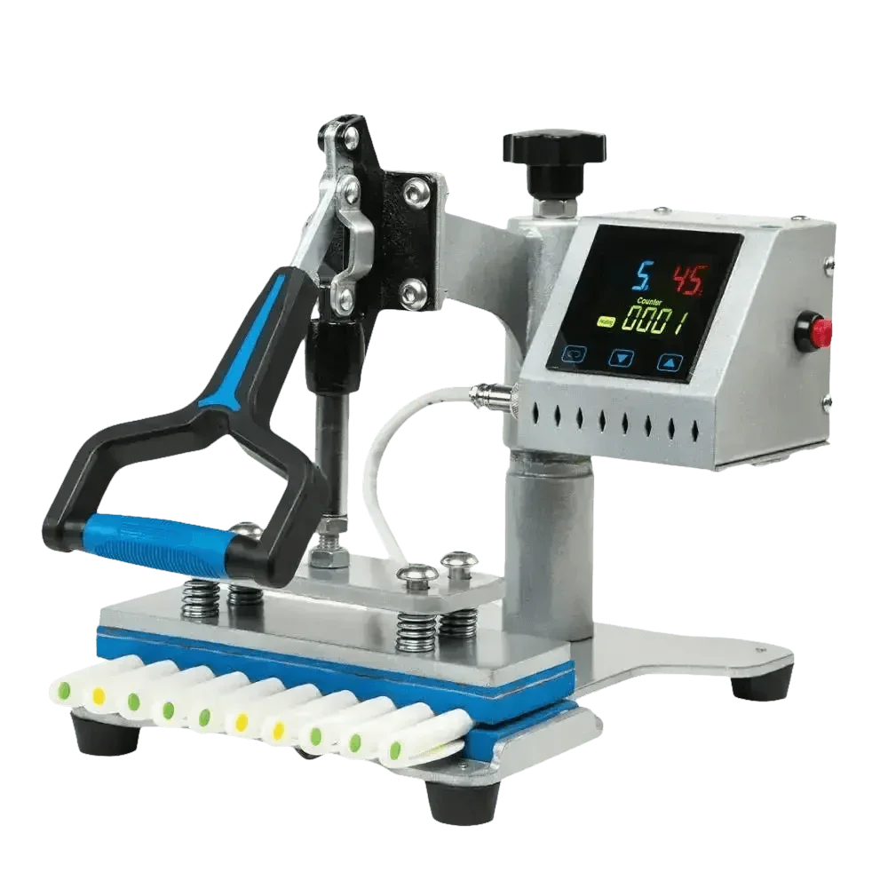 Silver Manual Heat Press Machine - GiFTiFY