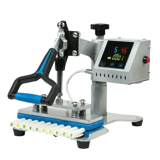 Silver Manual Heat Press Machine - GiFTiFY